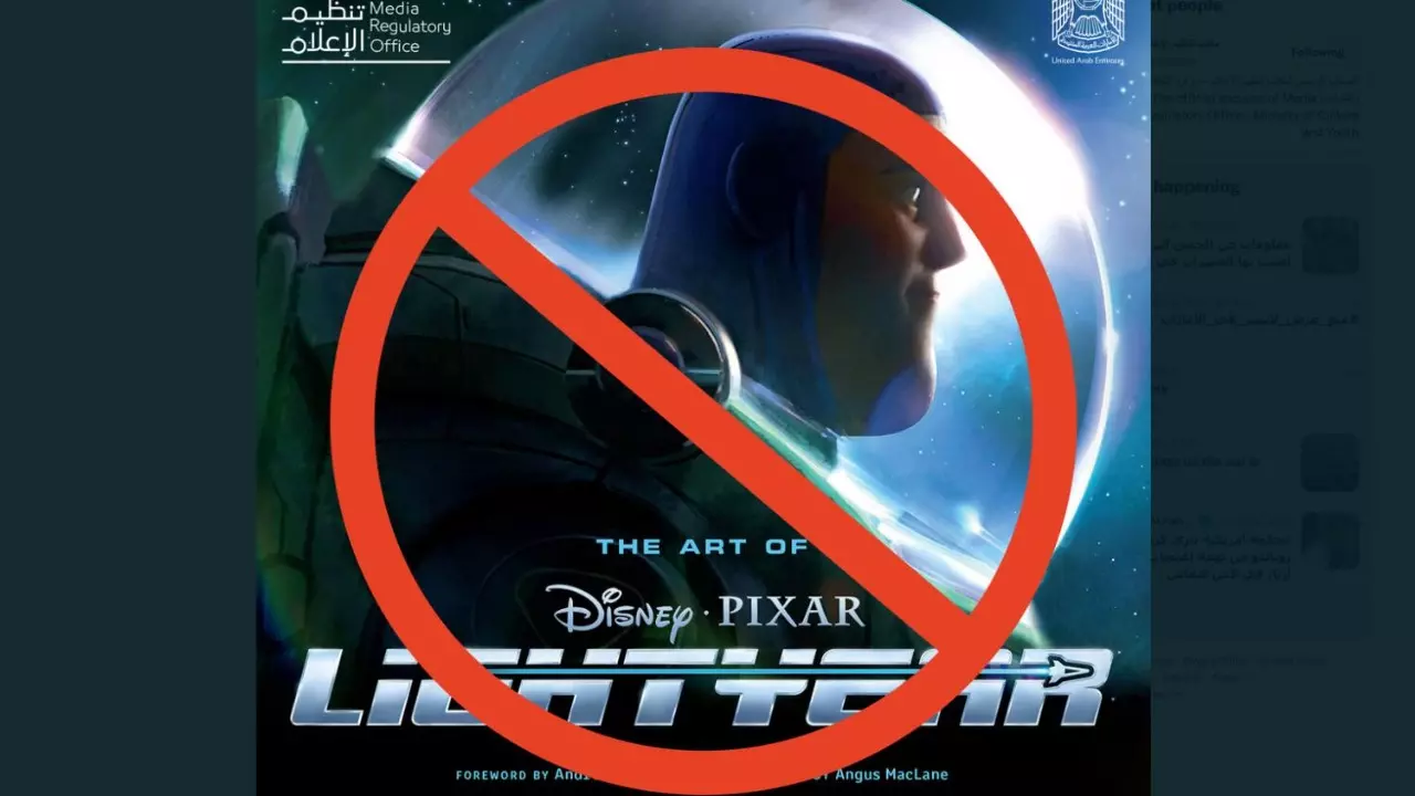 സ്വവര്ഗാനുരാഗ രംഗങ്ങള്; അനിമേഷന് ചിത്രമായ ലൈറ്റ്ഇയറിന് യു.എ.ഇയില് പ്രദര്ശനാനുമതി നിഷേധിച്ചു സ്വവര്ഗാനുരാഗ രംഗങ്ങള്; അനിമേഷന് ചിത്രമായ ലൈറ്റ്ഇയറിന് യു.എ.ഇയില് പ്രദര്ശനാനുമതി നിഷേധിച്ചു