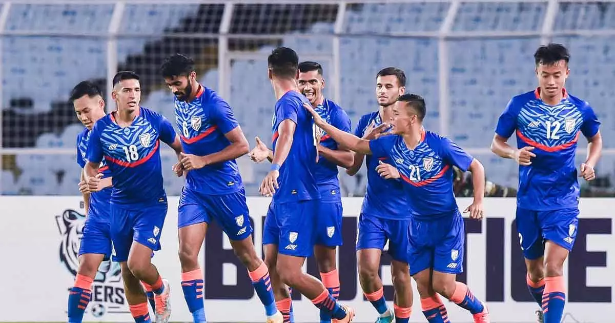 4-0, ഹോങ്കോങ്ങിനെതിരെ ഗോളടിമേളം; ഗ്രൂപ്പ് ജേതാക്കളായി ഇന്ത്യ ഏഷ്യാകപ്പിന്