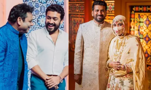 സൂര്യ, മണിരത്നം, മനീഷ കൊയ്‍രാള; ഖദീജ റഹ്‍മാന്‍റെ വിവാഹ സല്‍ക്കാരത്തില്‍ പങ്കെടുത്ത് താരങ്ങള്‍, ചിത്രങ്ങള്‍