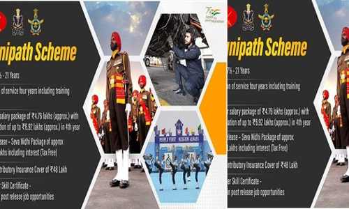 സൈനിക പരിഷ്‌കരണത്തിന് അഗ്നിപഥ് അനിവാര്യം, 1989 മുതൽ ചർച്ച നടക്കുന്നു: പ്രതിരോധമന്ത്രാലയം