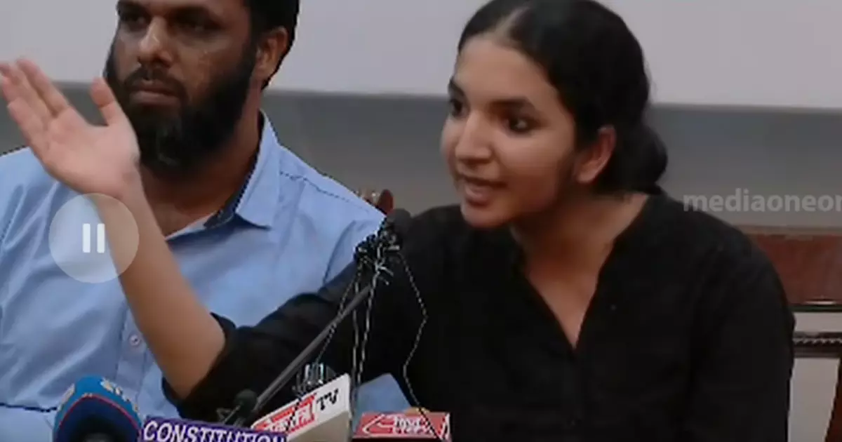 അഫ്രീൻ ഫാത്തിമയുടെ കുടുംബത്തിന് ഐക്യദാർഢ്യവുമായി ഫ്രറ്റേണിറ്റി