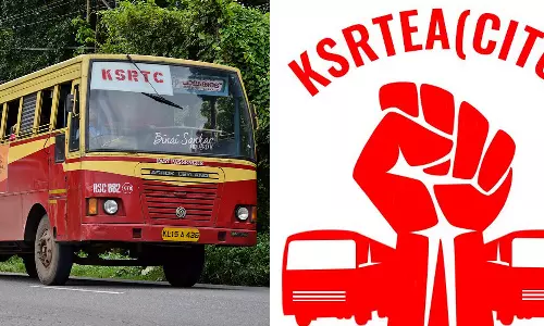 കെ.എസ്.ആര്‍.ടി സി ശമ്പള പ്രതിസന്ധി; സമരത്തില്‍ നിന്ന് പിന്നോട്ടില്ലെന്ന് ഇടതു സംഘടന