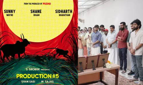 പുഴുവിന് ശേഷം എസ് ജോര്‍ജിന്‍റെ നിര്‍മാണം; ഷെയിനും സണ്ണി വെയ്നും നായകര്‍, ചിത്രീകരണം ആരംഭിച്ചു