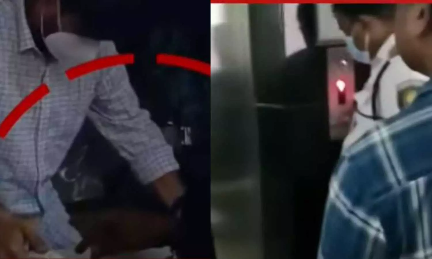 വൃക്കയടങ്ങിയ പെട്ടി തട്ടിയെടുത്തെന്ന മെഡിക്കൽ കോളജ് അധികൃതരുടെ വാദം തെറ്റ്, വഴികാട്ടിയത് സെക്യൂരിറ്റി ജീവനക്കാരന്‍;  ദൃശ്യങ്ങൾ പുറത്ത്