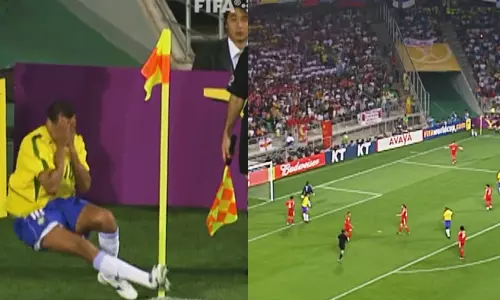 റിവോൾഡോയുടെ കള്ളക്കരച്ചിലും അഭിനയവും; 2002 ലോകകപ്പിലെ വിവാദ വീഡിയോ