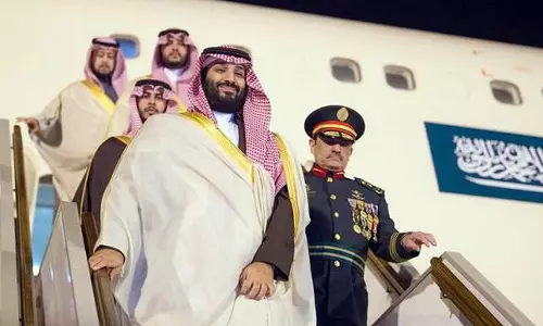 സൗദി കിരീടവകാശി മുഹമ്മദ് ബിന്‍ സല്‍മാന്‍ രാജകുമാരന്റെ ത്രിരാഷ്ട്ര സന്ദര്‍ശനത്തിന് തുടക്കമായി