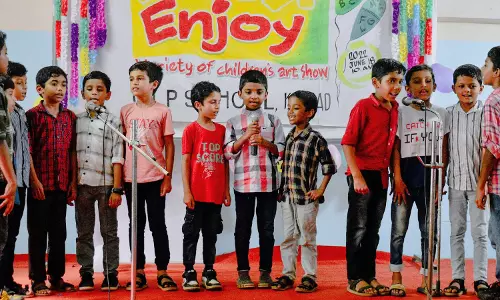 കക്കാട് ഗവ. എൽ.പി സ്‌കൂളിലെ ഇംഗ്ലീഷ് സർഗോത്സവം എൻജോയ് 2022ന് സമാപ്തി