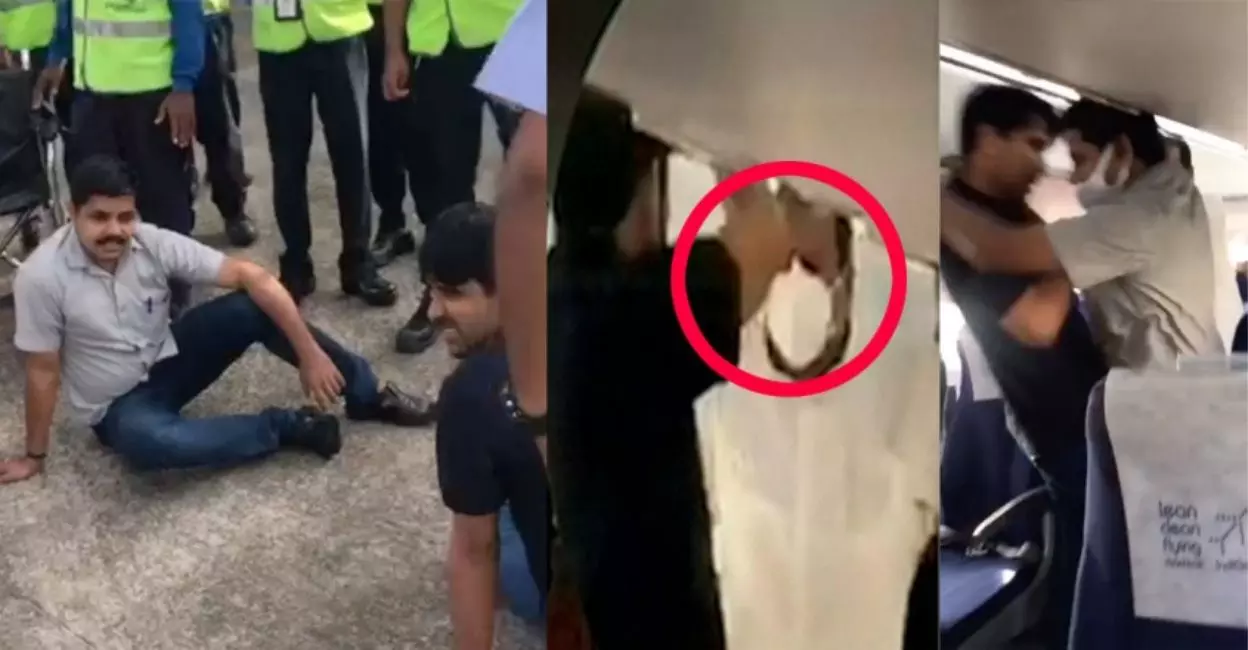 വിമാനത്തിനുള്ളിലെ പ്രതിഷേധം; പ്രതികൾ ആയുധം കരുതിയിരുന്നില്ലെന്ന് കോടതി വിമാനത്തിനുള്ളിലെ പ്രതിഷേധം; പ്രതികൾ ആയുധം കരുതിയിരുന്നില്ലെന്ന് കോടതി