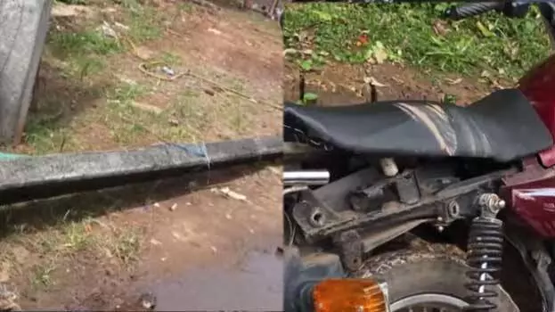 വൈദ്യുതി പോസ്റ്റ് വീണ് ബൈക്ക് യാത്രികൻ മരിച്ച സംഭവം; കുറ്റകരമായ നരഹത്യക്ക് പൊലീസ് കേസെടുത്തു
