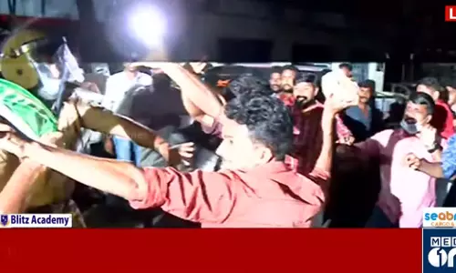 കോട്ടയത്ത് കോൺഗ്രസ്- സിപിഎം സംഘർഷം; കോൺഗ്രസ് പ്രവർത്തകരുടെ തലയ്ക്ക് പരിക്ക്