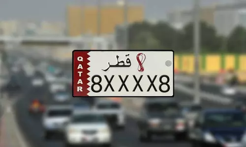 നമ്പര് പ്ലേറ്റുകളിലെ ലോകകപ്പ് ലോഗോ; മുന്നറിയിപ്പുമായി ഖത്തര് ആഭ്യന്തര മന്ത്രാലയം നമ്പര് പ്ലേറ്റുകളിലെ ലോകകപ്പ് ലോഗോ; മുന്നറിയിപ്പുമായി ഖത്തര് ആഭ്യന്തര മന്ത്രാലയം