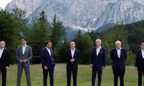 ചൈനയുടെ  വണ്‍ റോഡ് വണ്‍ ബെല്‍റ്റ് പദ്ധതിക്ക് ബദലൊരുക്കാൻ ജി7 രാജ്യങ്ങളുടെ തീരുമാനം