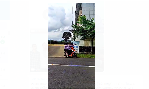 ഇൻസ്റ്റഗ്രാമിൽ പോസ്റ്റിടാൻ സ്കൂട്ടറിൽ അഭ്യാസപ്രകടനം; കോളേജ് വിദ്യാര്‍ഥികളെ കയ്യോടെ പൊക്കി ആര്‍.ടി.ഒ