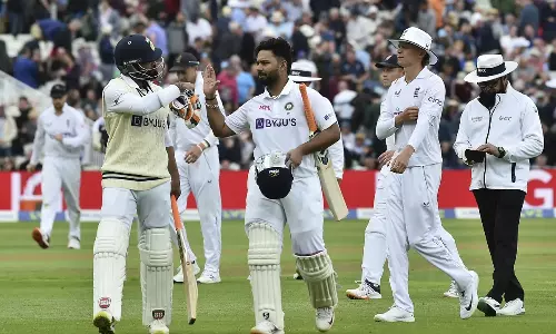 രക്ഷകരായി പന്തും ജഡേജയും; ഒന്നാം ദിനം ഇന്ത്യക്ക് മികച്ച സ്‌കോർ