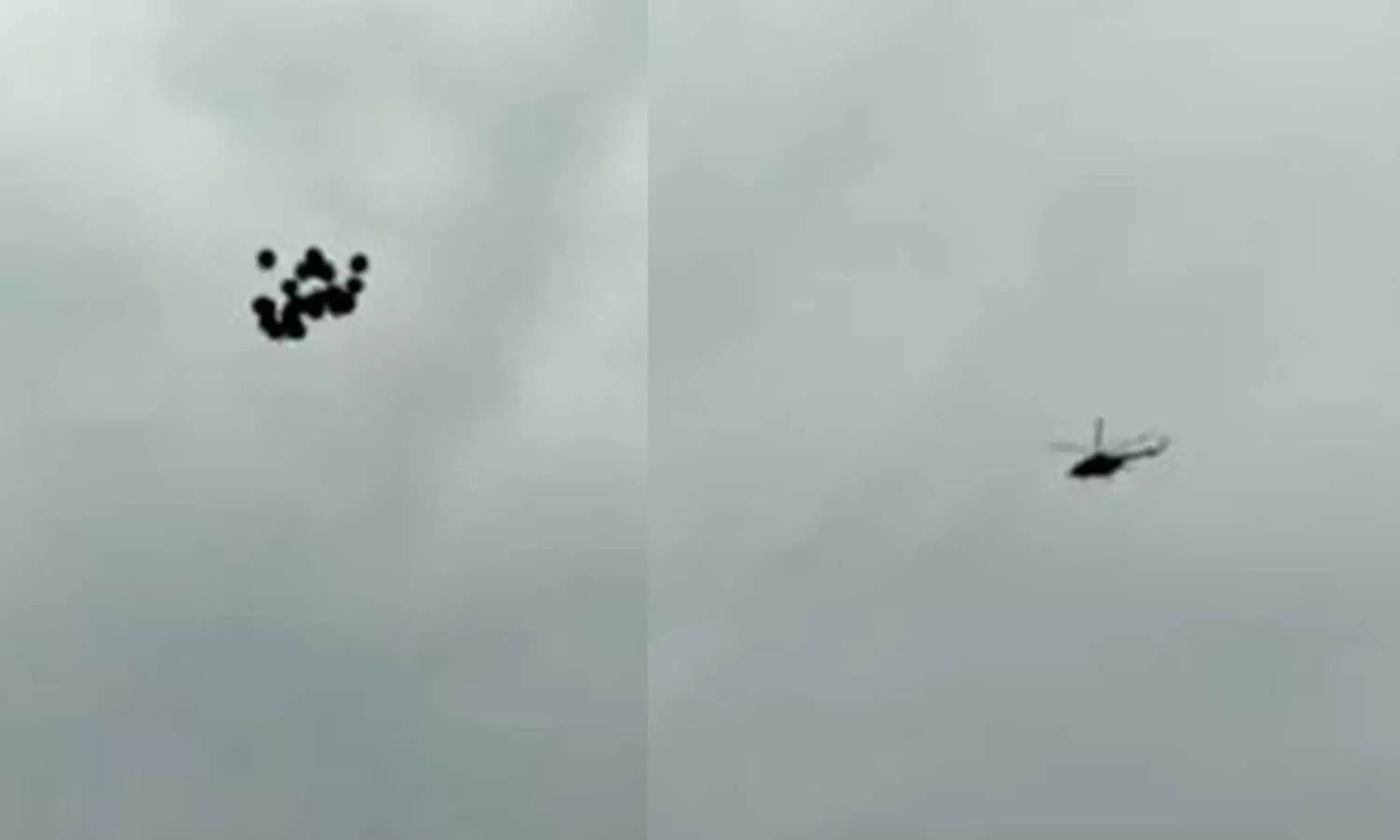 ആന്ധ്രയിൽ മോദിയുടെ ഹെലികോപ്ടറിനുനേരെ കറുത്ത ബലൂൺ പറത്തി പ്രതിഷേധം; സുരക്ഷാ വീഴ്ചയില് നടപടി ആന്ധ്രയിൽ മോദിയുടെ ഹെലികോപ്ടറിനുനേരെ കറുത്ത ബലൂൺ പറത്തി പ്രതിഷേധം; സുരക്ഷാ വീഴ്ചയില് നടപടി