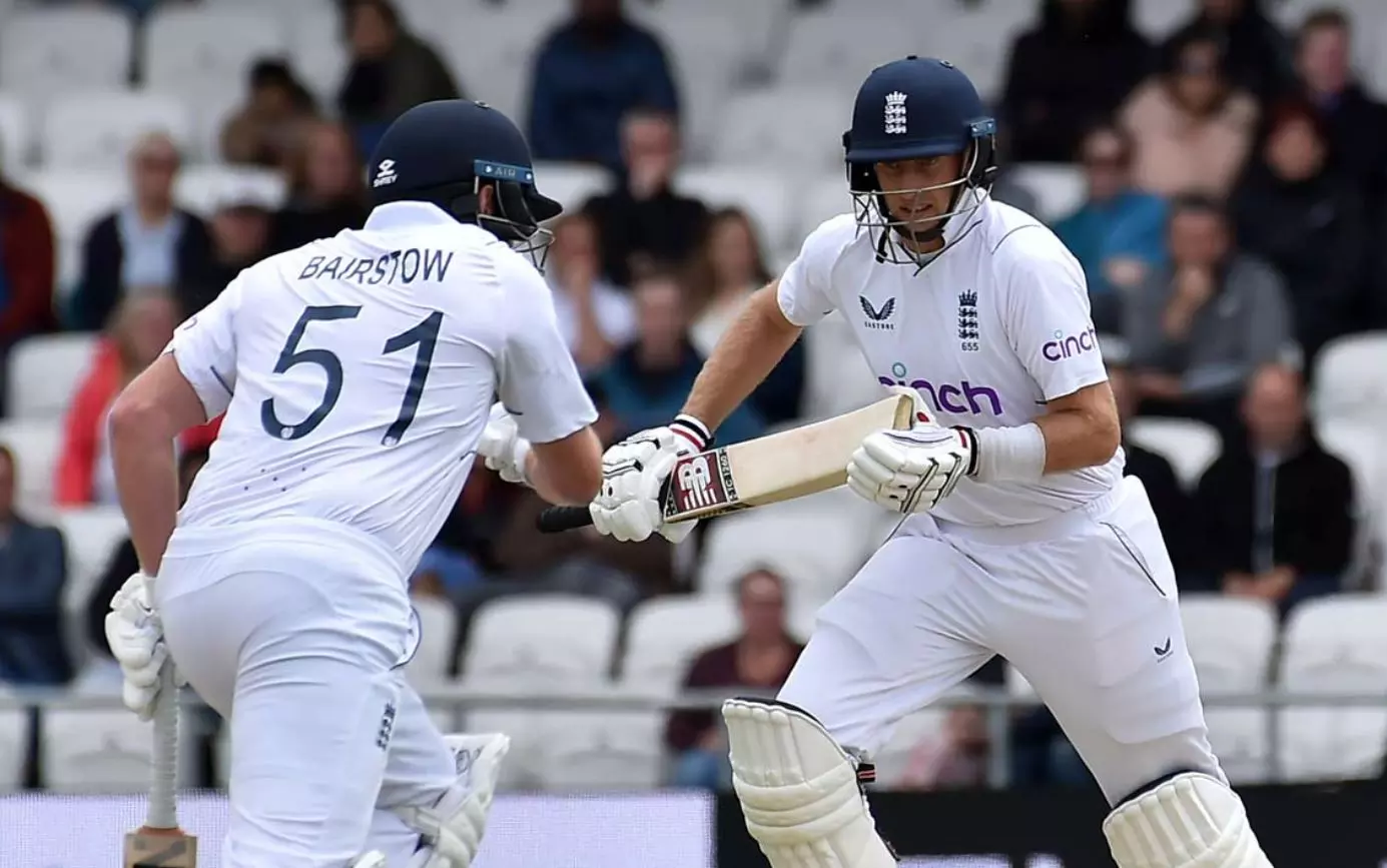 വഴിമുടക്കി റൂട്ടും ബെയർസ്റ്റോയും; ജയത്തിലേക്ക് ഇംഗ്ലണ്ടിന് 164 റൺസ് ദൂരം വഴിമുടക്കി റൂട്ടും ബെയർസ്റ്റോയും; ജയത്തിലേക്ക് ഇംഗ്ലണ്ടിന് 164 റൺസ് ദൂരം