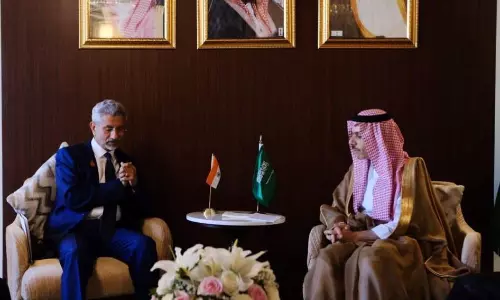 ഇന്ത്യ-സൗദി വിദേശകാര്യ മന്ത്രിമാര്‍ കൂടികാഴ്ച നടത്തി