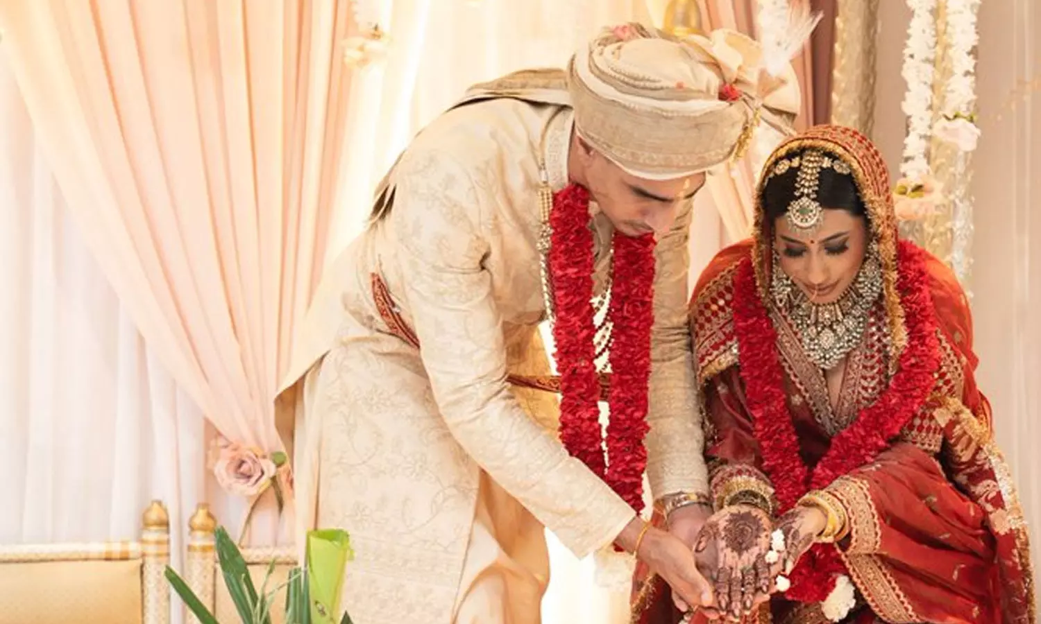 പ്രണയ സാഫല്യം; ഇന്ത്യന്‍ ഗോൾകീപ്പർ ഗുർപ്രീത് സിങ് സന്ധു വിവാഹിതനായി