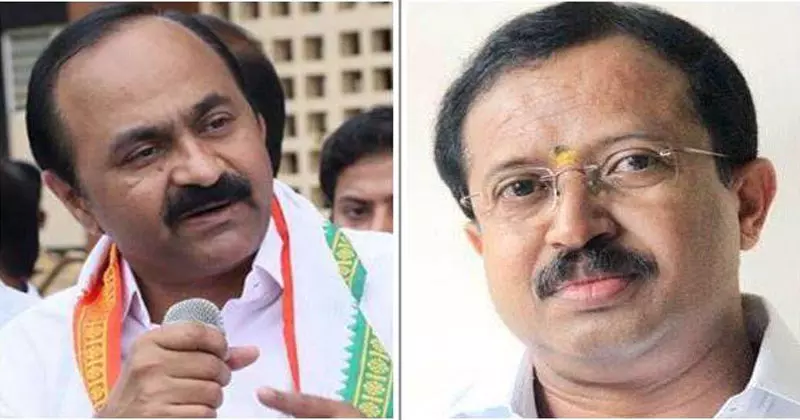 ഗോള്‍വാള്‍ക്കറിനെതിരായ പരാമര്‍ശം; സതീശന്‍റെ ധാര്‍ഷ്ട്യത്തെ നിയമപരമായി നേരിടാനാണ് ആര്‍.എസ്.എസ് തീരുമാനമെന്ന് വി.മുരളീധരന്‍