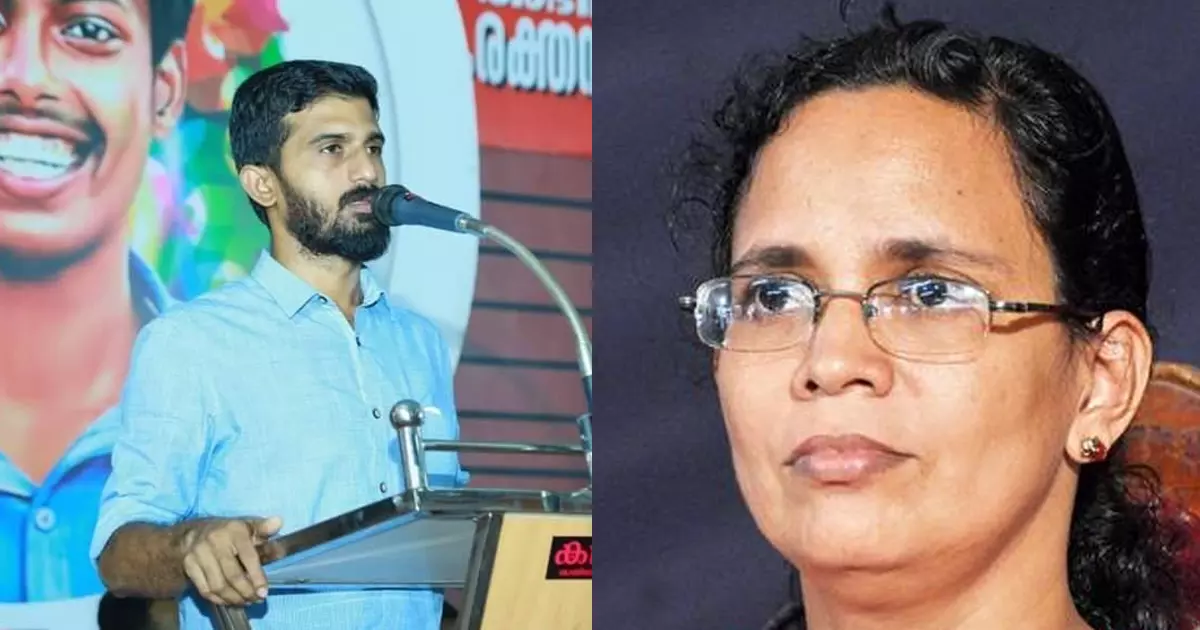 ഒഞ്ചിയത്തെ വിപ്ലവ പാരമ്പര്യം ഒറ്റുകൊടുത്തതിന് യു.ഡി.എഫിന്റെ പാരിതോഷികമാണ് എം.എല്.എ സ്ഥാനം: കെ.കെ രമയ്ക്കെതിരെ ടി.പി ബിനീഷ് ഒഞ്ചിയത്തെ വിപ്ലവ പാരമ്പര്യം ഒറ്റുകൊടുത്തതിന് യു.ഡി.എഫിന്റെ പാരിതോഷികമാണ് എം.എല്.എ സ്ഥാനം: കെ.കെ രമയ്ക്കെതിരെ ടി.പി ബിനീഷ്