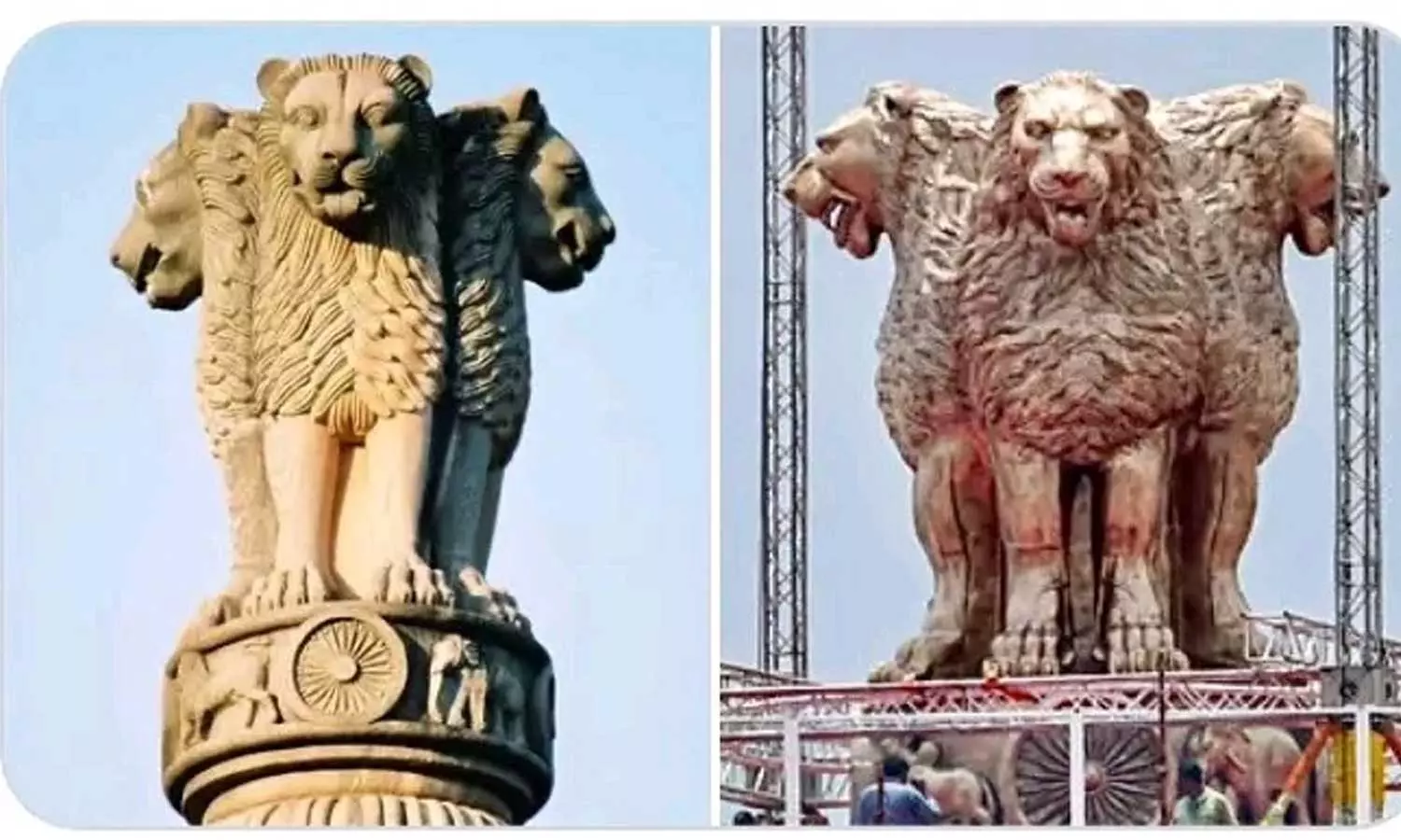 ഇതല്ല ഇന്ത്യയുടെ ഔദ്യോഗിക ചിഹ്നം!; പാർലമെന്റിലെ അശോകസ്തംഭത്തിന്റെ പകർപ്പിനെതിരെ എം.എ ബേബി ഇതല്ല ഇന്ത്യയുടെ ഔദ്യോഗിക ചിഹ്നം!; പാർലമെന്റിലെ അശോകസ്തംഭത്തിന്റെ പകർപ്പിനെതിരെ എം.എ ബേബി