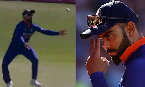 നെറ്റ്‌സിൽ പോലും ക്യാച്ച് പാഴാക്കാറില്ലെന്ന് സഹതാരം; കോഹ്‌ലിക്ക് ഇതെന്ത് പറ്റി?