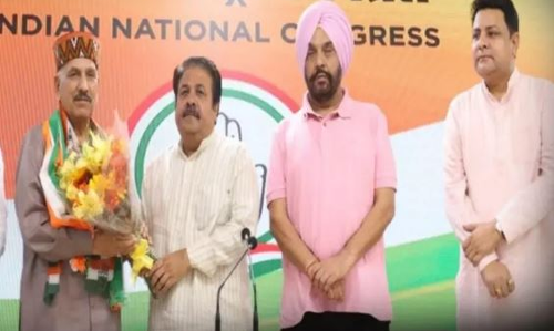 ഹിമാചൽപ്രദേശ് ബി.ജെ.പി മുൻ അധ്യക്ഷൻ ഖിമി റാം കോൺഗ്രസിൽ ചേർന്നു ഹിമാചൽപ്രദേശ് ബി.ജെ.പി മുൻ അധ്യക്ഷൻ ഖിമി റാം കോൺഗ്രസിൽ ചേർന്നു