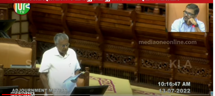 ആർ.എസ്.എസിനെയും എസ്.ഡി.പി.ഐയെയും ഒരുമിച്ച് നിർത്തുന്നത് കോൺഗ്രസെന്ന് മുഖ്യമന്ത്രി