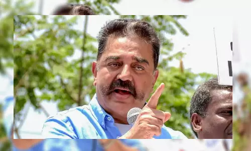 മിസ്റ്റർ ഹിറ്റ്‌ലർ, ഇത് ജർമനിയല്ല; പാർലമെന്റിലെ വാക്കുവിലക്കിൽ കമൽഹാസന്റെ മക്കൾ നീതി മയ്യം