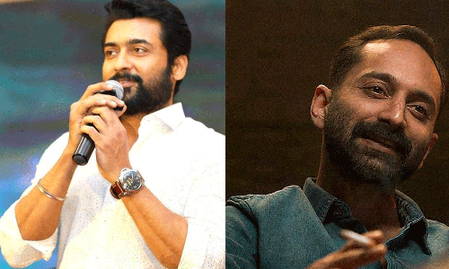 ഫഹദ് നിങ്ങൾ അത്ഭുതപ്പെടുത്തി കൊണ്ടേയിരിക്കുന്നു; മലയൻകുഞ്ഞിന്‍റെ ട്രെയിലർ പങ്കുവച്ച് സൂര്യ