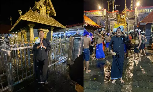 അവിശ്വസനീയമായ അനുഭവം; ശബരിമല ദർശനം നടത്തി കാലിക്കറ്റ് സർവകലാശാല മുൻ വി.സി ഡോ. അബ്ദുൽ സലാം