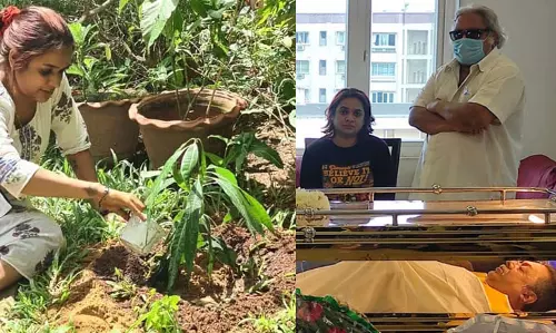 മരമായി വളരണം; ആഗ്രഹം പോലെ മാവിന് വളമായി പ്രതാപ് പോത്തന്‍റെ ചിതാഭസ്മം