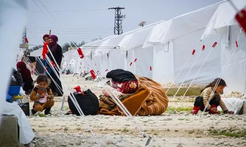 ലോകത്തിന്റെ വിവിധ ഭാഗങ്ങളിൽനിന്നുള്ള   അഭയാർത്ഥികൾക്ക് സഹായവുമായി ഖത്തർ