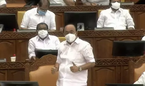 ശബരീനാഥന്റെ അറസ്റ്റ്; അടിയന്തര പ്രമേയത്തിന് അനുമതിയില്ല, പ്രതിപക്ഷം സഭയിൽ നിന്നിറങ്ങിപ്പോയി