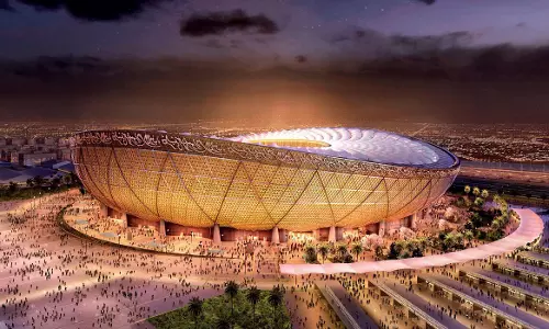 ലോകകപ്പ് ഫൈനൽ വേദി ഉണരുന്നു;   ലുസൈൽ സ്റ്റേഡിയത്തിൽ ആഗസ്റ്റ് 11ന് പന്തുരുളും