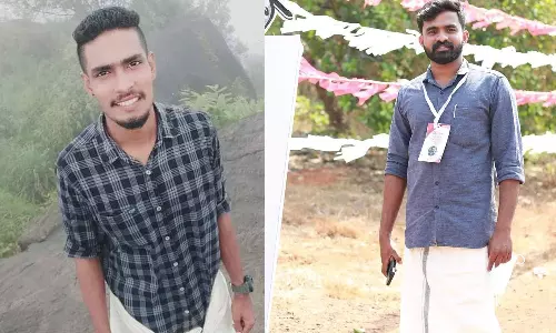 ആർ എസ് എസ് ഓഫീസിന് നേരെ ബോംബേറ്; രണ്ട് ഡി.വൈ.എഫ്ഐ. പ്രവർത്തകർ അറസ്റ്റിൽ