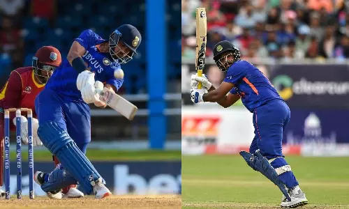 അർധ സെഞ്ച്വറിയുമായി സഞ്ജു സാംസൺ; വിൻഡീസിനെതിരെ അവസാന ഓവറിൽ ഇന്ത്യക്ക് ജയം, പരമ്പര