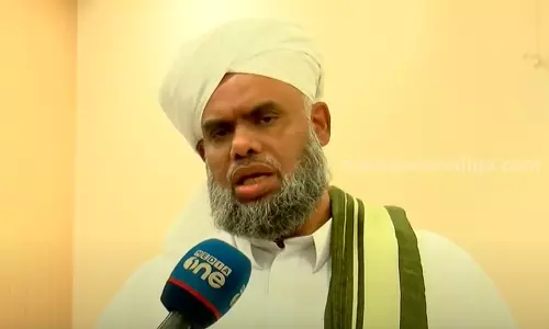 ശ്രീ റാം വെങ്കിട്ട രാമന്‍റെ നിയമനം മനസ്സാക്ഷിക്ക് നിരക്കാത്തത്: ഖലീല്‍ ബുഖാരി തങ്ങള്‍