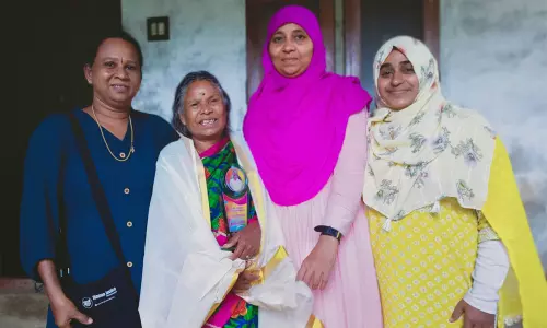 ദേശീയ ചലച്ചിത്ര അവാർഡ് നേടിയ നഞ്ചിയമ്മയെ വിമൻ ജസ്റ്റിസ് മൂവ്മെന്‍റ് ആദരിച്ചു