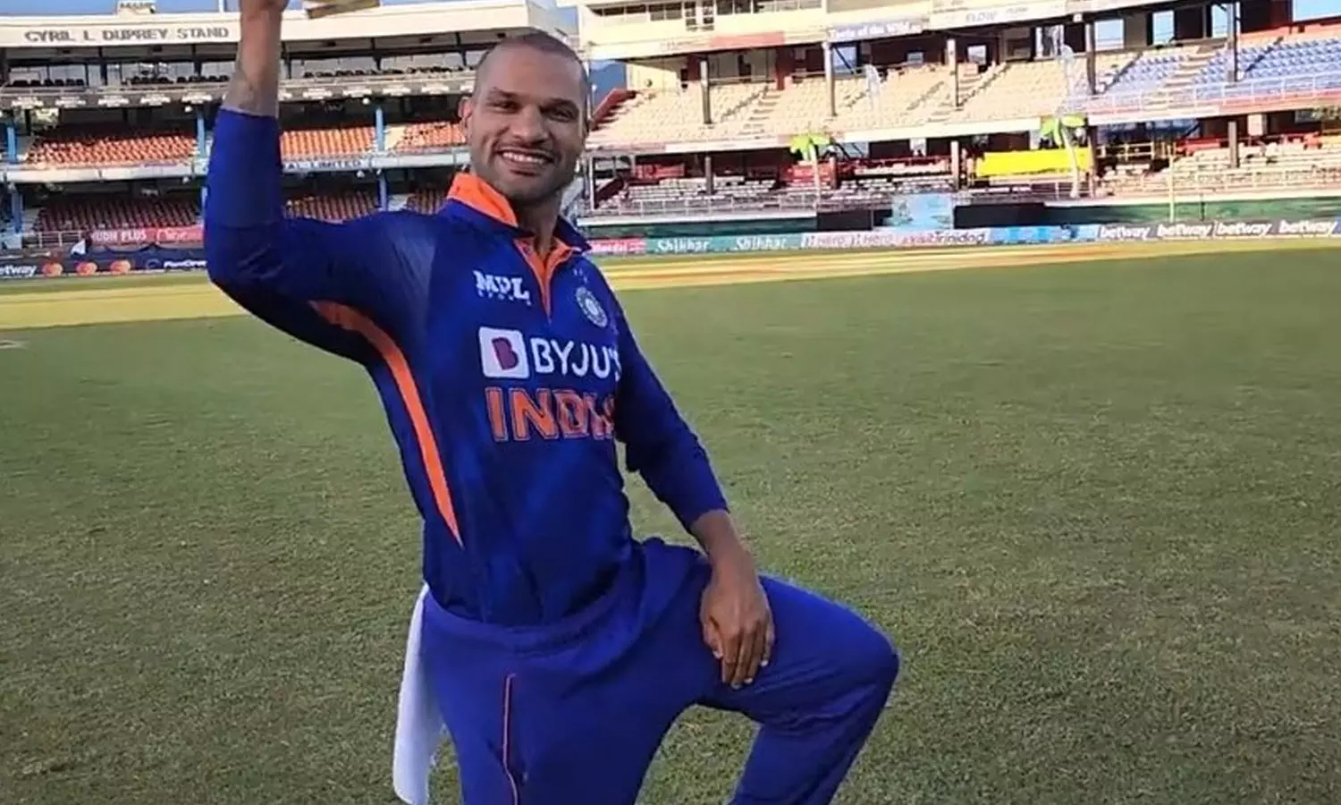 ഇത് ഉറപ്പായും വീട്ടിൽ പരീക്ഷിച്ച് നോക്കും; ധവാന്‍റെ കബഡി സെലിബ്രേഷനെ കുറിച്ച് മുൻ വിൻഡീസ് താരം