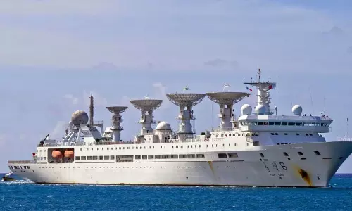 കേരളവും തമിഴ്നാടും ചൈനീസ് ചാരക്കപ്പലിന്റെ റഡാറിലെന്ന് റിപ്പോർട്ട്; ആശങ്ക കേരളവും തമിഴ്നാടും ചൈനീസ് ചാരക്കപ്പലിന്റെ റഡാറിലെന്ന് റിപ്പോർട്ട്; ആശങ്ക