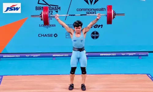 കോമണ്‍വെല്‍ത്തില്‍ ഇന്ത്യക്ക് രണ്ടാം സ്വര്‍ണം; ഭാരോദ്വഹനത്തില്‍ സ്വര്‍ണമുയര്‍ത്തി ജറമി ലാല്‍റിനുംഗ