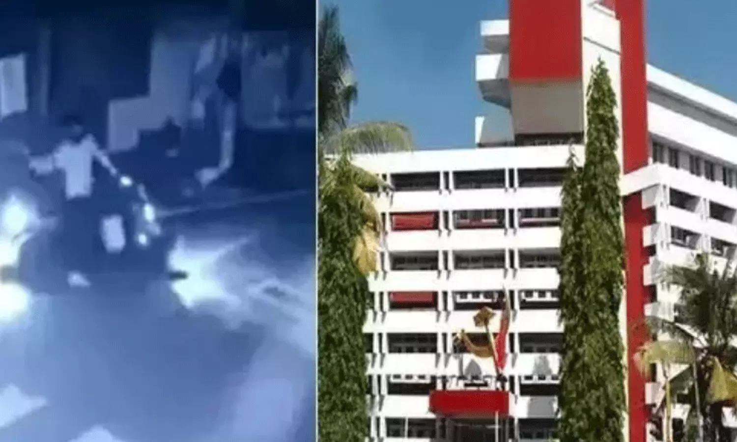 എ.കെ.ജി സെന്റർ ആക്രമണം; ക്രൈം ബ്രാഞ്ച് സംഘം സ്ഥലത്തെത്തി എ.കെ.ജി സെന്റർ ആക്രമണം; ക്രൈം ബ്രാഞ്ച് സംഘം സ്ഥലത്തെത്തി