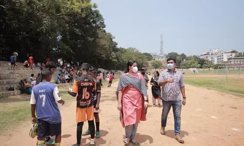 പട്ടിക ജാതിക്കാര്ക്കും ജനറല് വിഭാഗത്തിനും പ്രത്യേക ടീം; തിരുവനന്തപുരം നഗരസഭയുടെ സ്പോര്ട്സ് ടീം പദ്ധതിക്കെതിരെ വിമര്ശം പട്ടിക ജാതിക്കാര്ക്കും ജനറല് വിഭാഗത്തിനും പ്രത്യേക ടീം; തിരുവനന്തപുരം നഗരസഭയുടെ സ്പോര്ട്സ് ടീം പദ്ധതിക്കെതിരെ വിമര്ശം