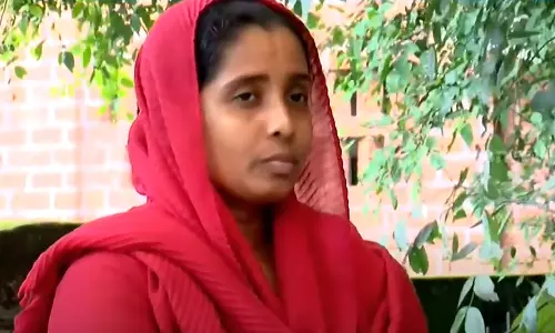 കുളിമുറിയിലേക്ക് തോർത്തെത്തിക്കാൻ വൈകി; ഭർത്താവിന്റെ ക്രൂര മർദനമേറ്റ യുവതിക്ക് കണ്ണിന്റെ കാഴ്ച നഷ്ടമായെന്ന് പരാതി