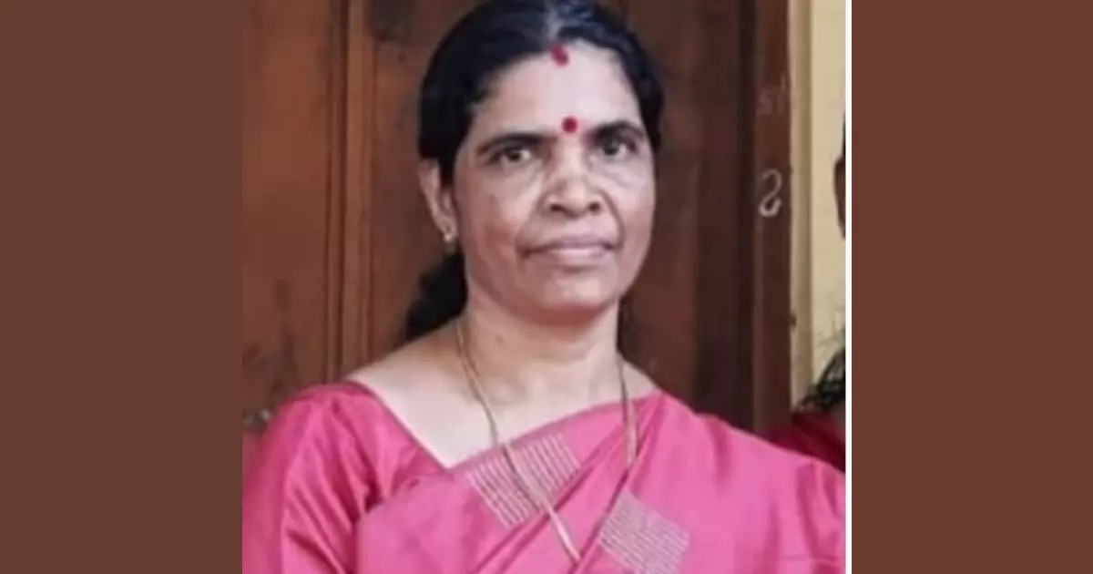 കാസർകോട് ഒഴുക്കിൽപ്പെട്ട റിട്ട.അധ്യാപികയുടെ മൃതദേഹം കണ്ടെത്തി കാസർകോട് ഒഴുക്കിൽപ്പെട്ട റിട്ട.അധ്യാപികയുടെ മൃതദേഹം കണ്ടെത്തി