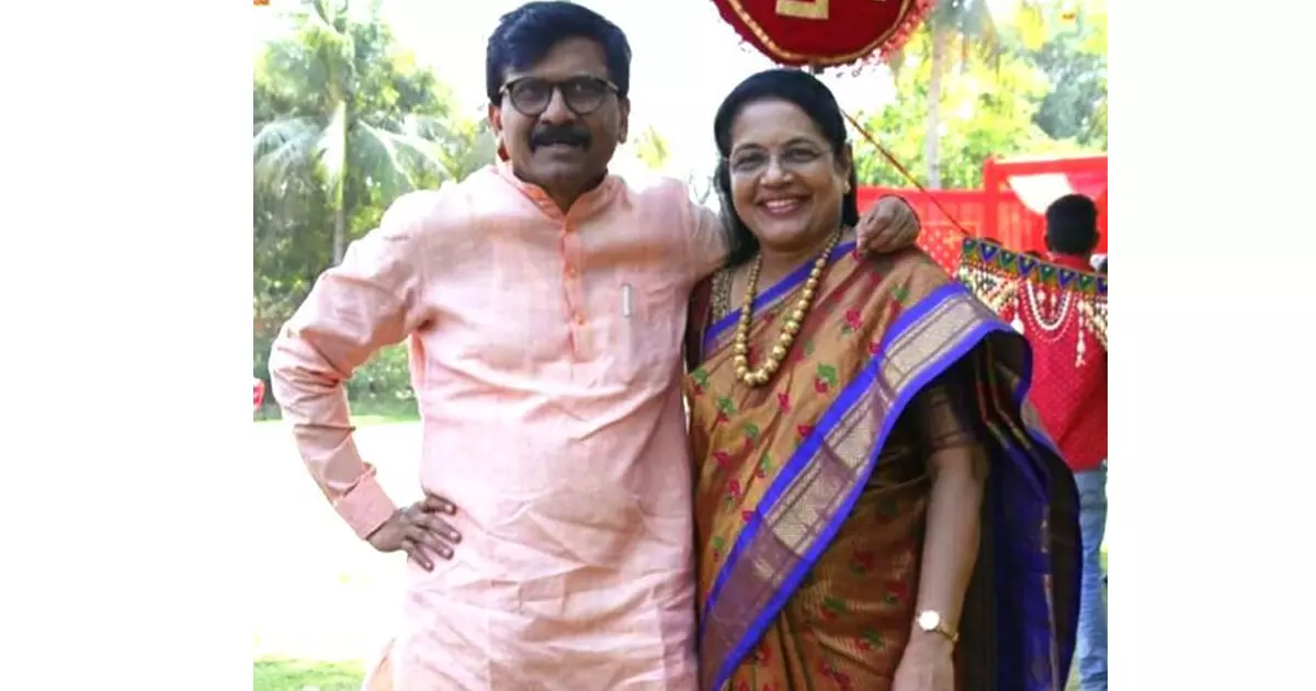 അറസ്റ്റിലായ ശിവസേന എംപി സഞ്ജയ് റാവത്തിന്റെ ഭാര്യയ്ക്ക് ഇ.ഡിയുടെ സമന്സ് അറസ്റ്റിലായ ശിവസേന എംപി സഞ്ജയ് റാവത്തിന്റെ ഭാര്യയ്ക്ക് ഇ.ഡിയുടെ സമന്സ്