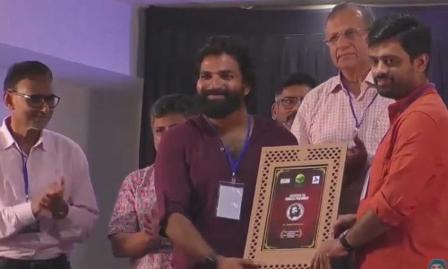 അനീസ് നാടോടിക്ക് സാഫി കോളജിൽ സ്വീകരണം നൽകി