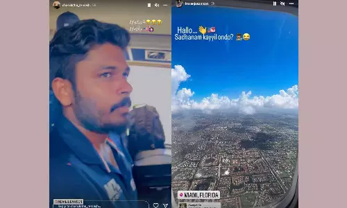 സാധനം കൈയിലുണ്ടോ?; മിയാമിയിൽനിന്ന് സഞ്ജു