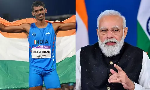 ഇന്ത്യൻ അത്‌ലറ്റിക്‌സിന്‍റെ ഭാവിയുടെ ശുഭസൂചന; ശ്രീശങ്കറിനെ പ്രശംസകൊണ്ട് മൂടി പ്രധാനമന്ത്രി